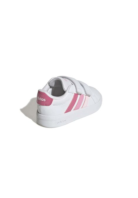 Adidas Grand Court 3.0 Shoes White Pink Infant ADIDAS ORIGINALS | Sneakers | KJ4372-